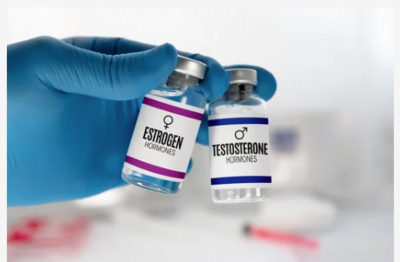 Vials of hormone therapy representing Bella Medical Associates’ natural hormone optimization program for improved energy, weight management, and overall wellness.